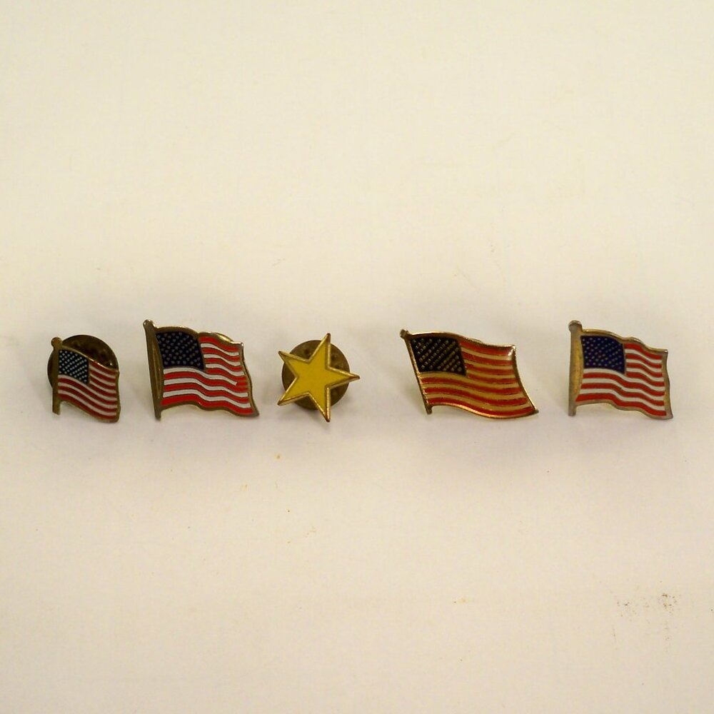 American Flag, Rotc Honer Star *Pins